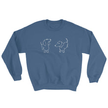 Load image into Gallery viewer, Dachshund Twins - Sweatshirt - WeeShopyDog