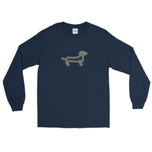 Load image into Gallery viewer, Dachshund Line - Long Sleeve T-Shirt - WeeShopyDog