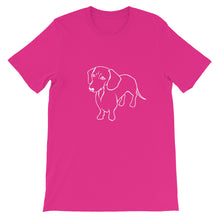 Load image into Gallery viewer, Dachshund Wonder - Unisex/Men's T-shirt - WeeShopyDog