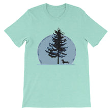 Load image into Gallery viewer, Dachshund Christmas Tree - Unisex/Men's T-shirt - WeeShopyDog