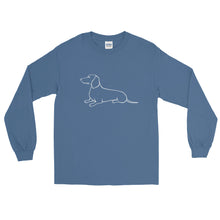 Load image into Gallery viewer, Dachshund Gentle - Long Sleeve T-Shirt - WeeShopyDog
