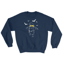 Load image into Gallery viewer, Dachshund Halloween Bats - Sweatshirt - WeeShopyDog