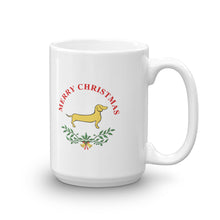 Load image into Gallery viewer, Dachshund Merry Christmas II - Mug - WeeShopyDog