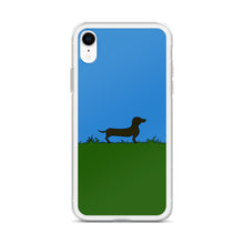 Load image into Gallery viewer, Dachshund Line Grass - iPhone Case