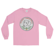 Load image into Gallery viewer, Dachshund Merry Christmas - Long Sleeve T-Shirt - WeeShopyDog