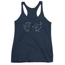 Load image into Gallery viewer, Dachshund Twins - Women's Tank Top - WeeShopyDog