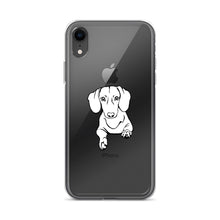 Load image into Gallery viewer, Dachshund Play - iPhone Case