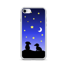 Load image into Gallery viewer, Dachshund Night Love - iPhone Case