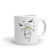 Load image into Gallery viewer, Dachshund Halloween Bats - Mug - WeeShopyDog