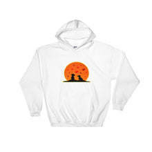 Load image into Gallery viewer, Dachshund In Love - Hooded Sweatshirt - WeeShopyDog