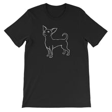 Load image into Gallery viewer, Chihuahua Smile - Unisex/Men's T-shirt - WeeShopyDog
