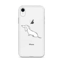 Load image into Gallery viewer, Dachshund View - iPhone Case