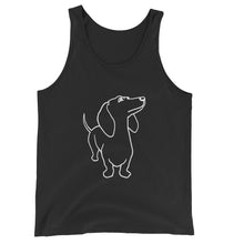 Load image into Gallery viewer, Dachshund - Unisex/Men's Tank Top - WeeShopyDog