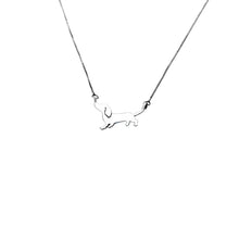 Load image into Gallery viewer, Dachshund Pendant Necklace - Silver |Mood - WeeShopyDog