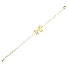 Load image into Gallery viewer, Poodle Bracelet - Silver/14K Gold-Plated |Line - WeeShopyDog
