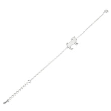 Load image into Gallery viewer, Pug Bracelet - Silver/14K Gold-Plated |Line - WeeShopyDog