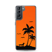 Load image into Gallery viewer, Dachshund Palm Tree - Samsung Case