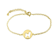 Load image into Gallery viewer, Shih Tzu Bracelet - 14K Gold-Plated - WeeShopyDog