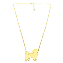 Load image into Gallery viewer, Shih Tzu Necklace - 14K Gold-Plated Pendant - WeeShopyDog