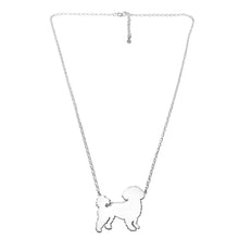 Load image into Gallery viewer, Shih Tzu Necklace - Silver Pendant  - WeeShopyDog