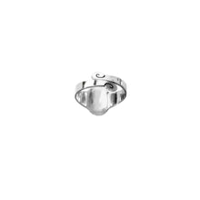 Load image into Gallery viewer, Dachshund Ring - Silver |Sit-up - WeeShopyDog