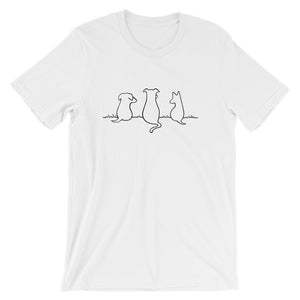 Best Friends - Unisex/Men's T-shirt - WeeShopyDog