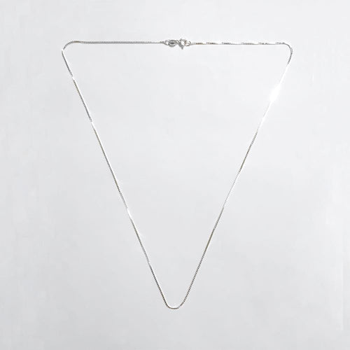 Sterling Silver Box Chain Necklace 20
