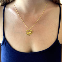 Load image into Gallery viewer, Cat Necklace - 14K Gold-Plated - WeeShopyDog
