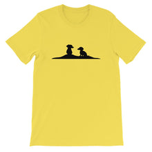 Load image into Gallery viewer, Dachshund Friends - Unisex/Men&#39;s T-shirt - WeeShopyDog
