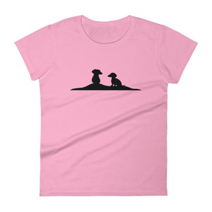 Dachshund Friends - Women's T-shirt - WeeShopyDog
