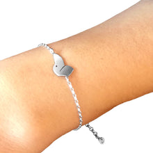 Load image into Gallery viewer, Dachshund Bracelet - Silver |Side - WeeShopyDog
