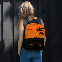 Load image into Gallery viewer, Dachshund Palm Tree - Backpack - WeeShopyDog
