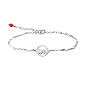 Dachshund Bracelet - Silver |Dog Circle - WeeShopyDog