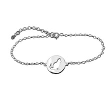 Load image into Gallery viewer, Cat Bracelet - Silver Charm - WeeShopyDog
