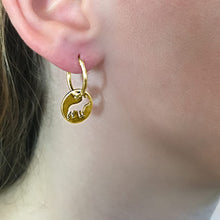 Load image into Gallery viewer, French Bulldog Earrings - 14K Gold-Plated - WeeShopDog
