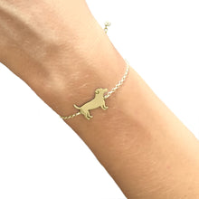 Load image into Gallery viewer, Jack Russell Bracelet - 14K Gold-Plated - WeeShopyDog
