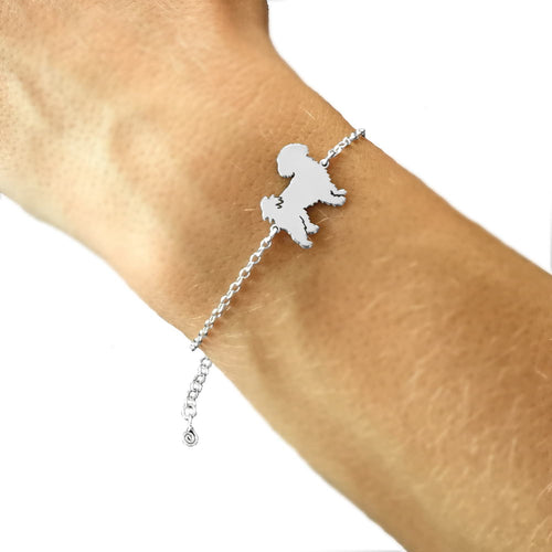 Shih Tzu Bracelet - Silver