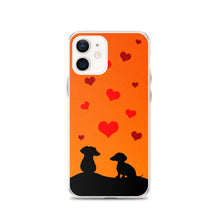Load image into Gallery viewer, Dachshund In Love - iPhone Case
