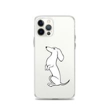 Load image into Gallery viewer, Dachshund Sit-up - iPhone Case
