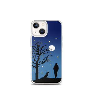 Dachshund Moon - iPhone Case
