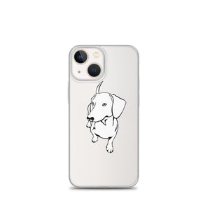 Dachshund Cute - iPhone Case