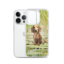 Load image into Gallery viewer, Dachshund Lotus - iPhone Case
