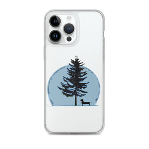Dachshund Christmas Tree - iPhone Case