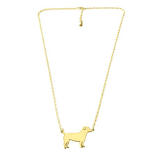 Load image into Gallery viewer, Jack Russell Pendant Necklace - 14K Gold-Plated - WeeShopyDog
