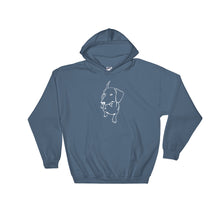 Load image into Gallery viewer, Dachshund Cute - Hooded Sweatshirt - WeeShopyDog
