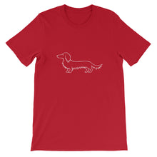 Load image into Gallery viewer, Dachshund Long Haired - Unisex/Men&#39;s T-shirt - WeeShopyDog
