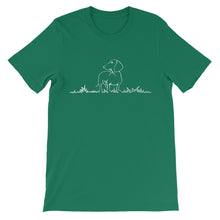 Load image into Gallery viewer, Dachshund Beauty Grass - Unisex/Men&#39;s T-shirt - WeeShopyDog
