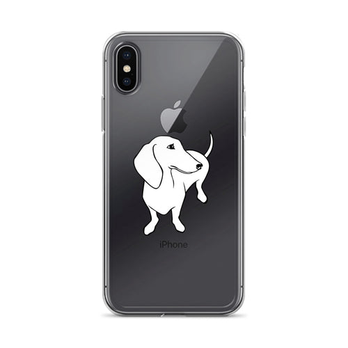 Dachshund Shy - iPhone Case - WeeShopyDog