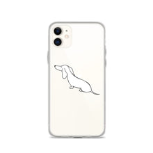 Load image into Gallery viewer, Dachshund View - iPhone Case
