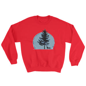 Dachshund Christmas Tree - Sweatshirt - WeeShopyDog